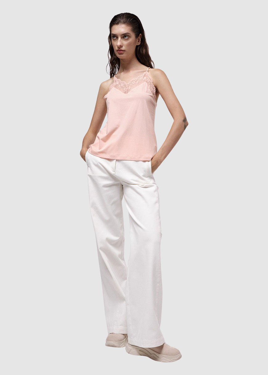 Top mit Spitze Top mit Spitze