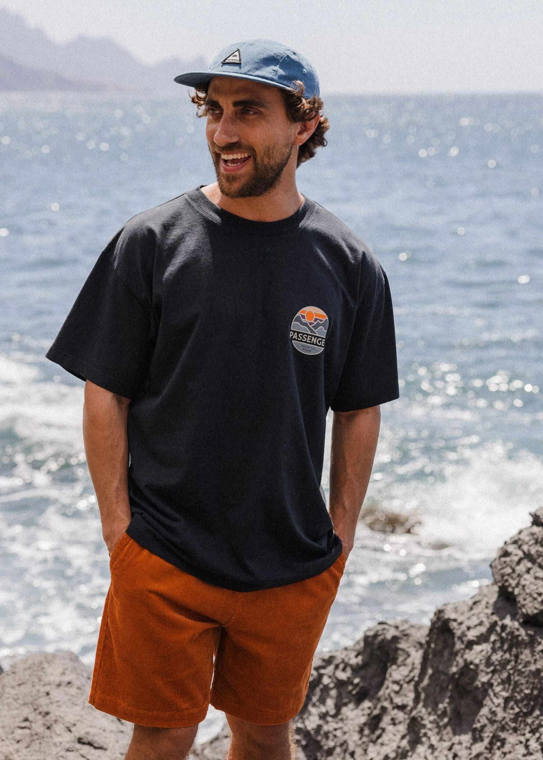 Laidback Recycled Cotton Relaxed Fit T-Shirt Black Laidback Recycled Cotton Relaxed Fit T-Shirt Black