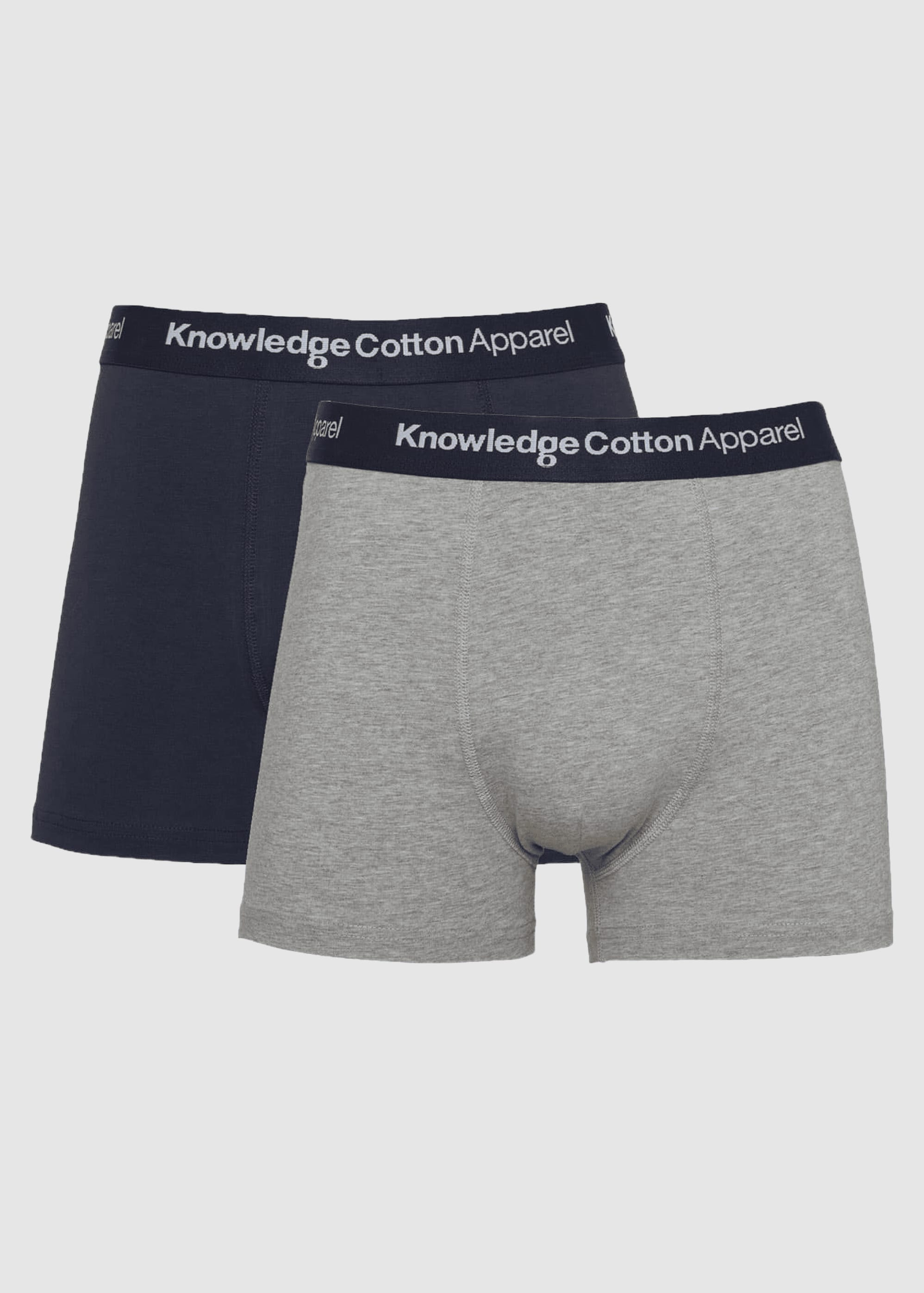 knowledge-cotton-apparel-anker-2-pack-underwear-grey-melange-1.jpeg Anker 2 Pack Underwear Grey Melange