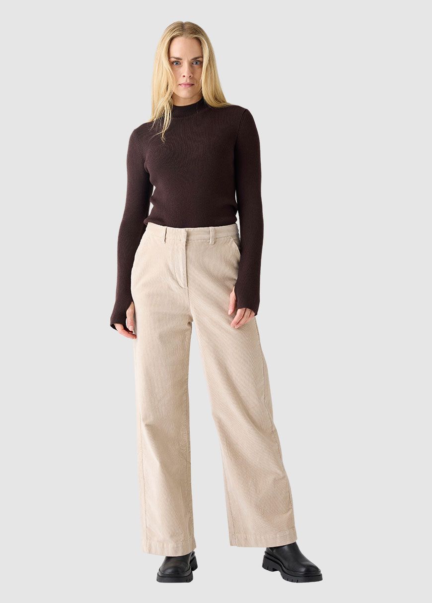 knowledge_cotton_apparel_merino_wool_rib_knit_AW_25_KCA_2080104_1487_Chocolate_Torte_2_d736122609 Merino Wool Rib Knit
