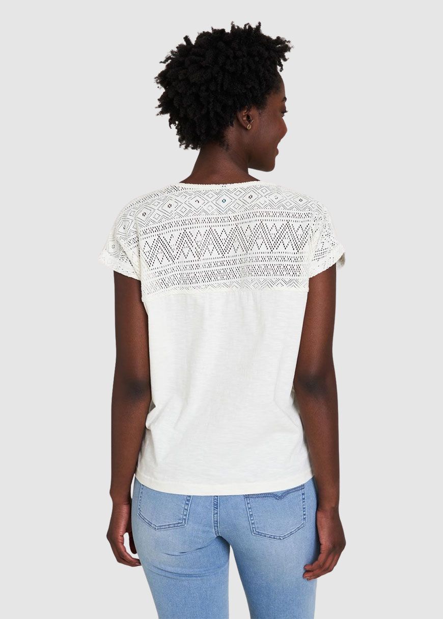 Shirt mit Spitzendetails Shirt mit Spitzendetails