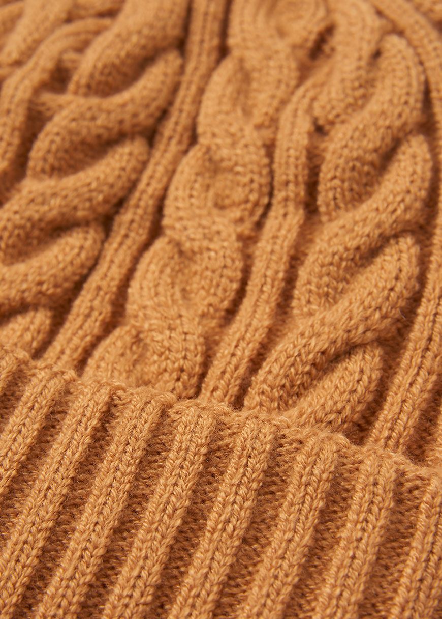 Fireside Recycled Cable Knit Beanie