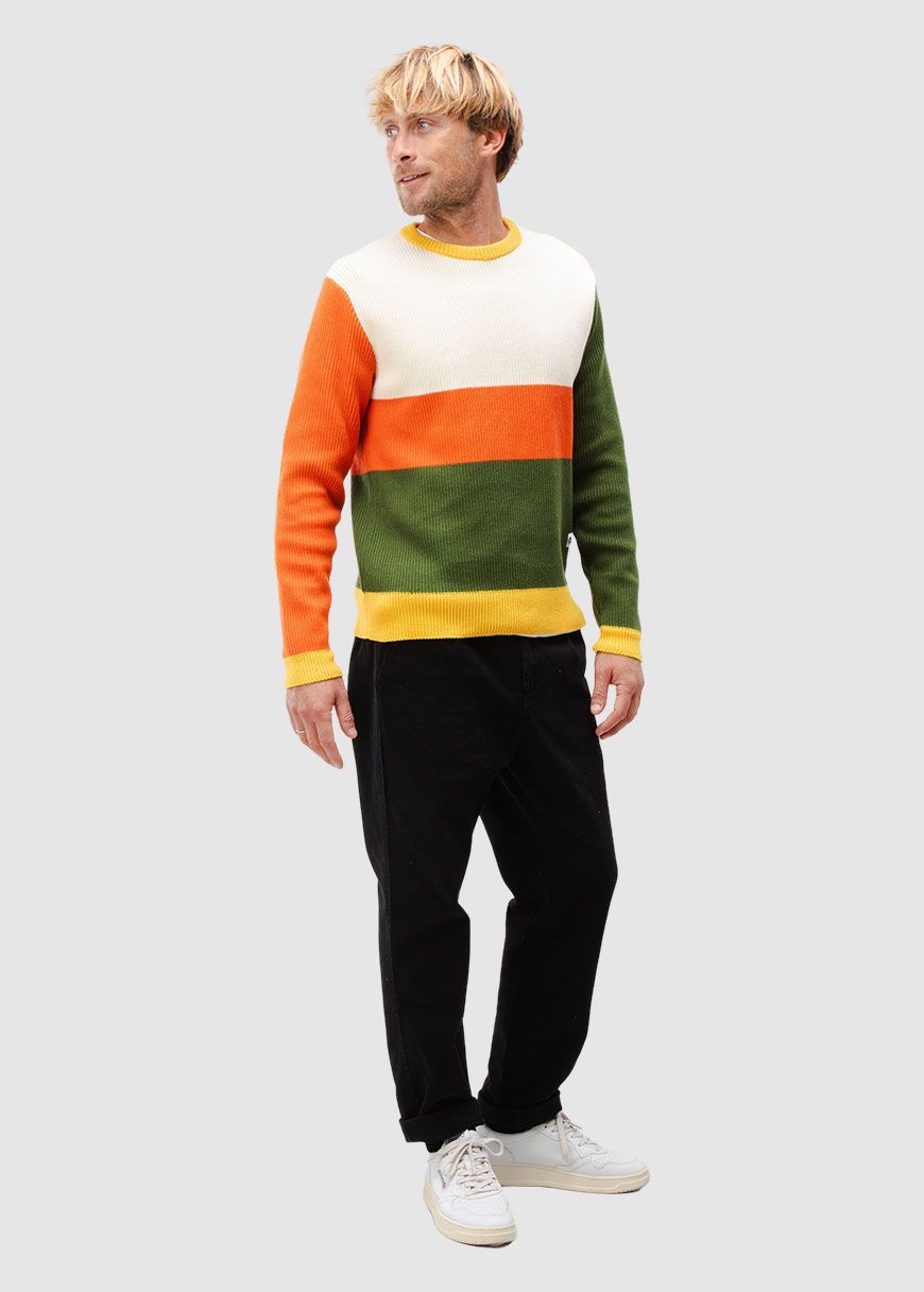 Stripes Cotton Sweater Stripes Cotton Sweater