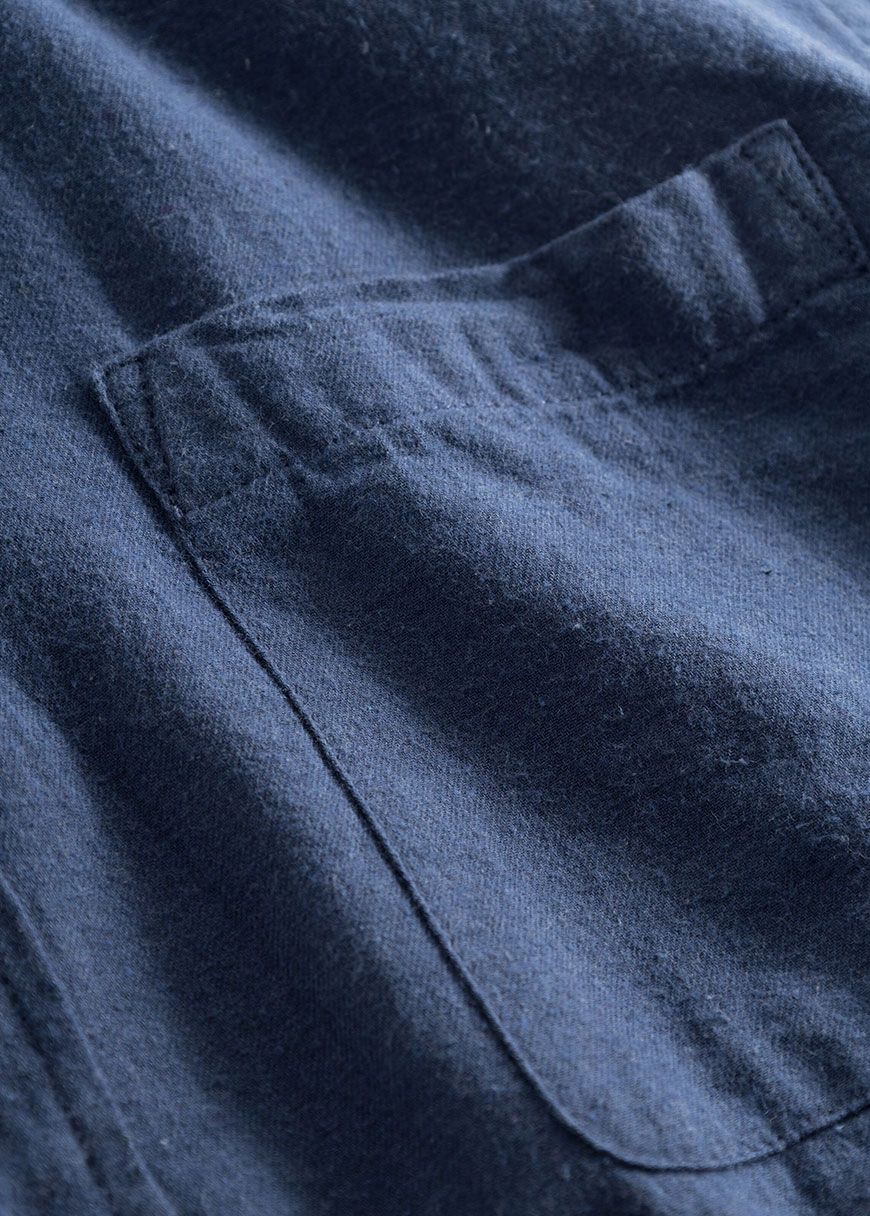 Regular Fit Melangé Flannel Shirt Regular Fit Melangé Flannel Shirt