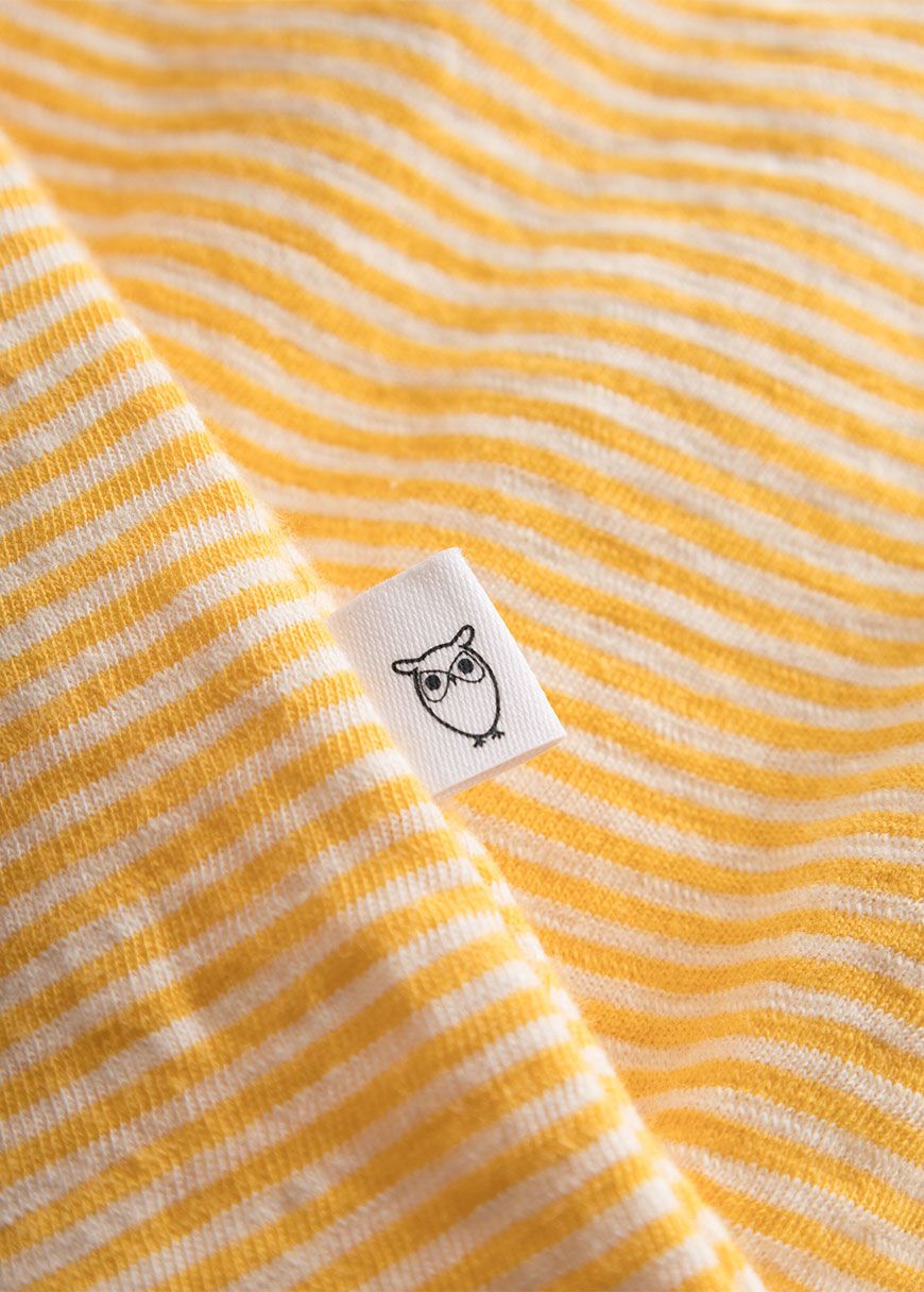 Narrow Striped Slub T-Shirt Narrow Striped Slub T-Shirt