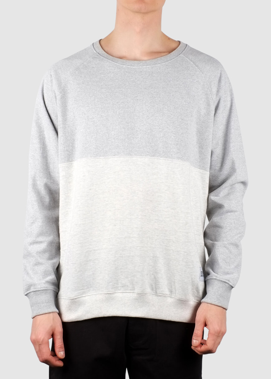 Sweatshirt 50-50 Grey/White Melange Sweatshirt 50-50 Grey/White Melange