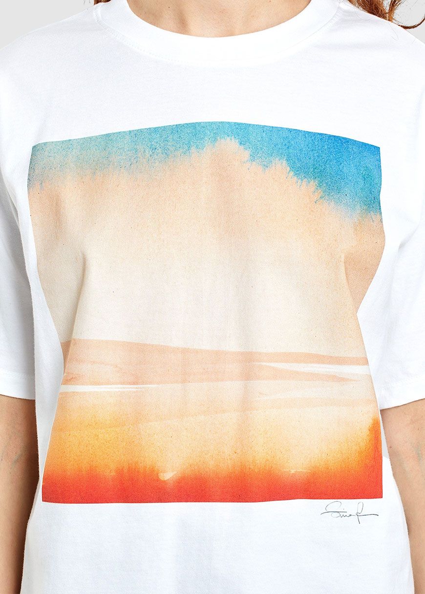 T-Shirt Vadstena Stina Warm Sky T-Shirt Vadstena Stina Warm Sky