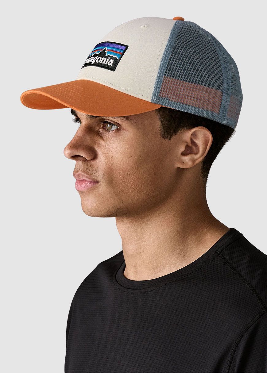 patagonia_p6_logo_lopro_trucker_hat_SS_25_PAT_38283_White_W_Redtail_Rust_2_232f34eea8 P-6 Logo LoPro Trucker Hat