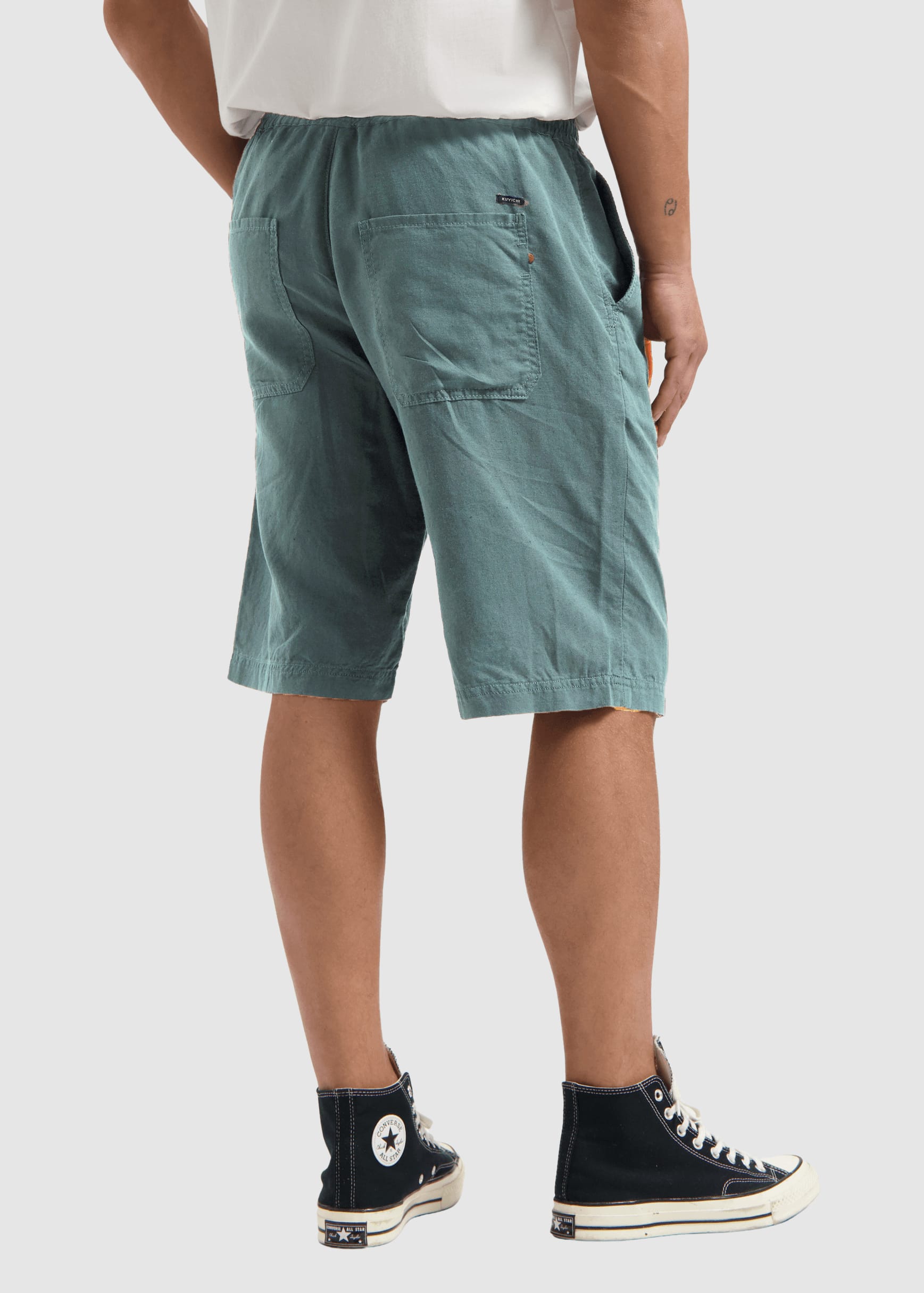 Tyler Linen Short Sage Green Tyler Linen Short Sage Green