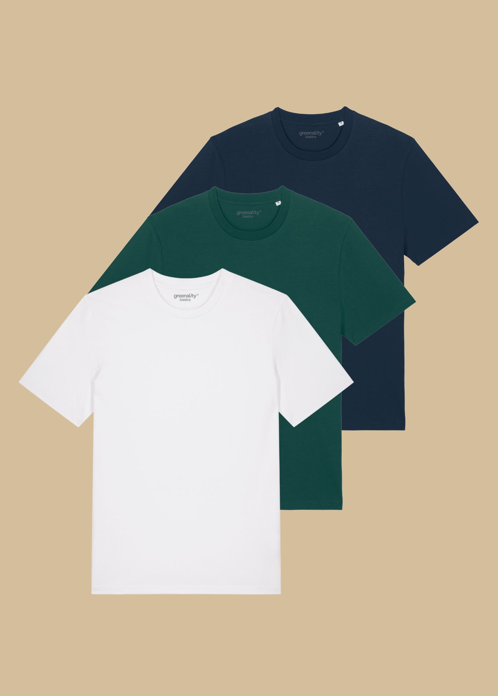 Classic T-Shirt Man 3er Pack Mix 3