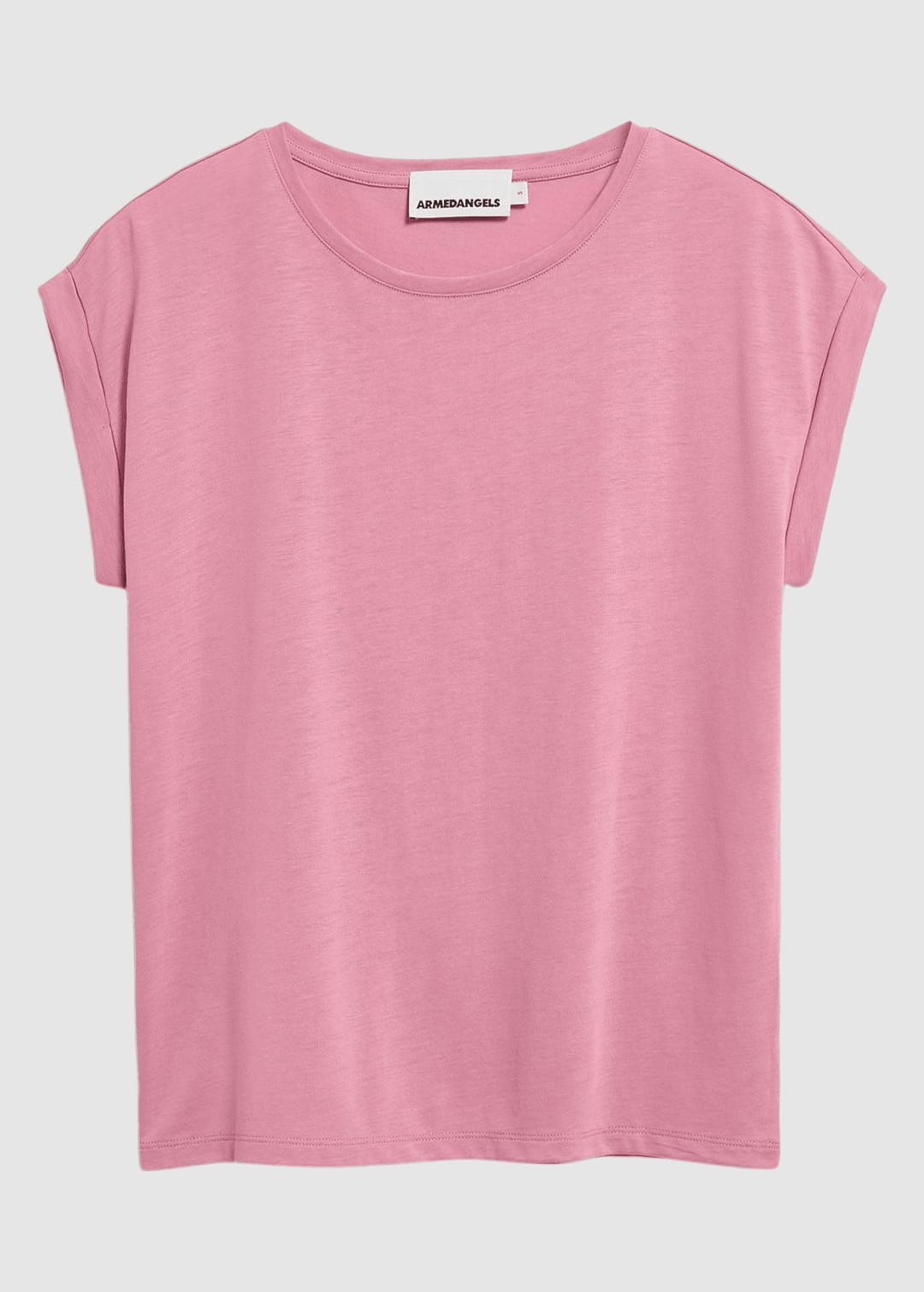 Jilaana T-Shirt Washed Berry Jilaana T-Shirt Washed Berry