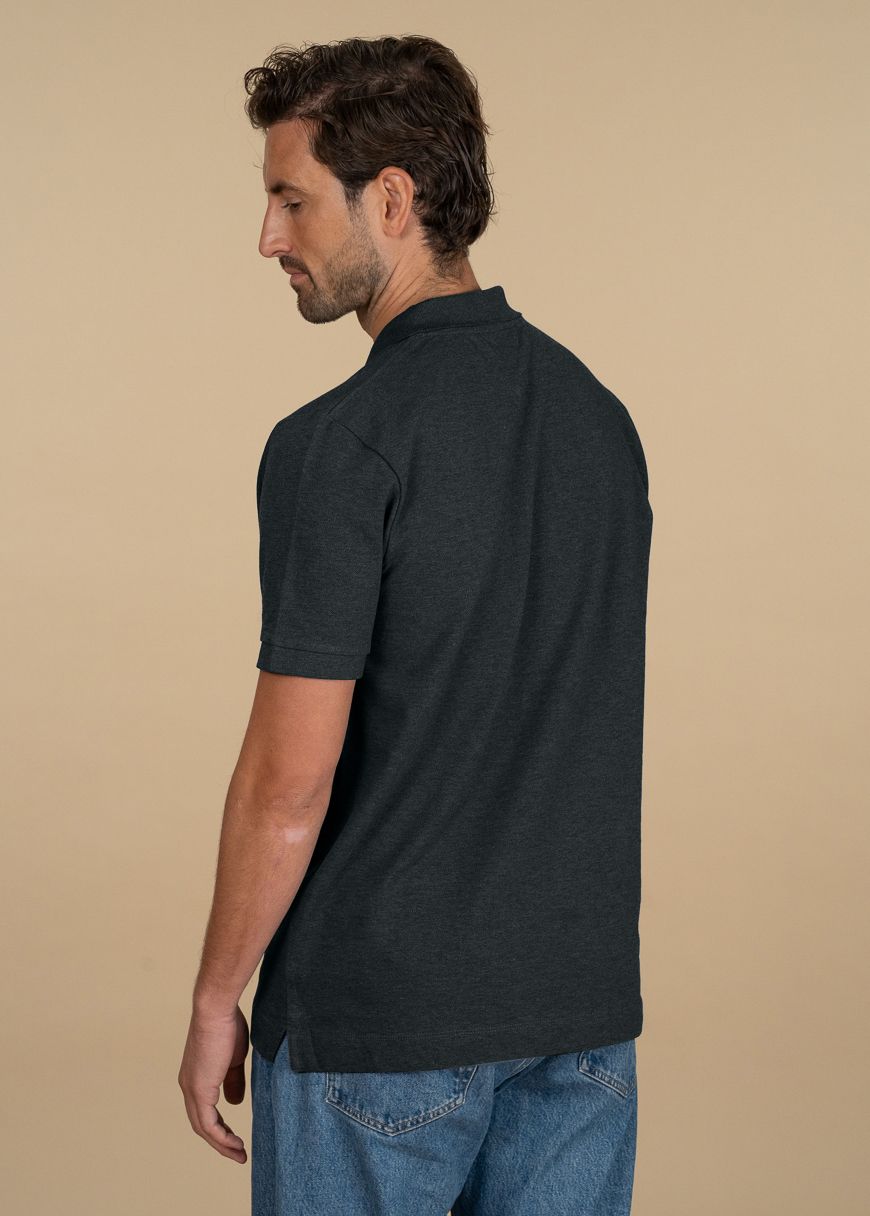 Dark_Heather_Grey_SA_75839_a7bf9248ff Classic Poloshirt Man