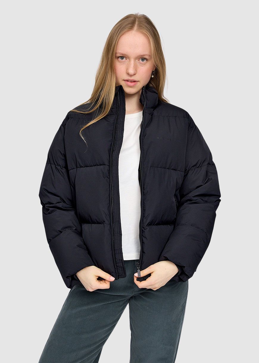 mazine_loose_fot_puffer_jacket_AW_25_MAZ_25331453_Black_2_95146fa130 Loose Fit Puffer Jacket