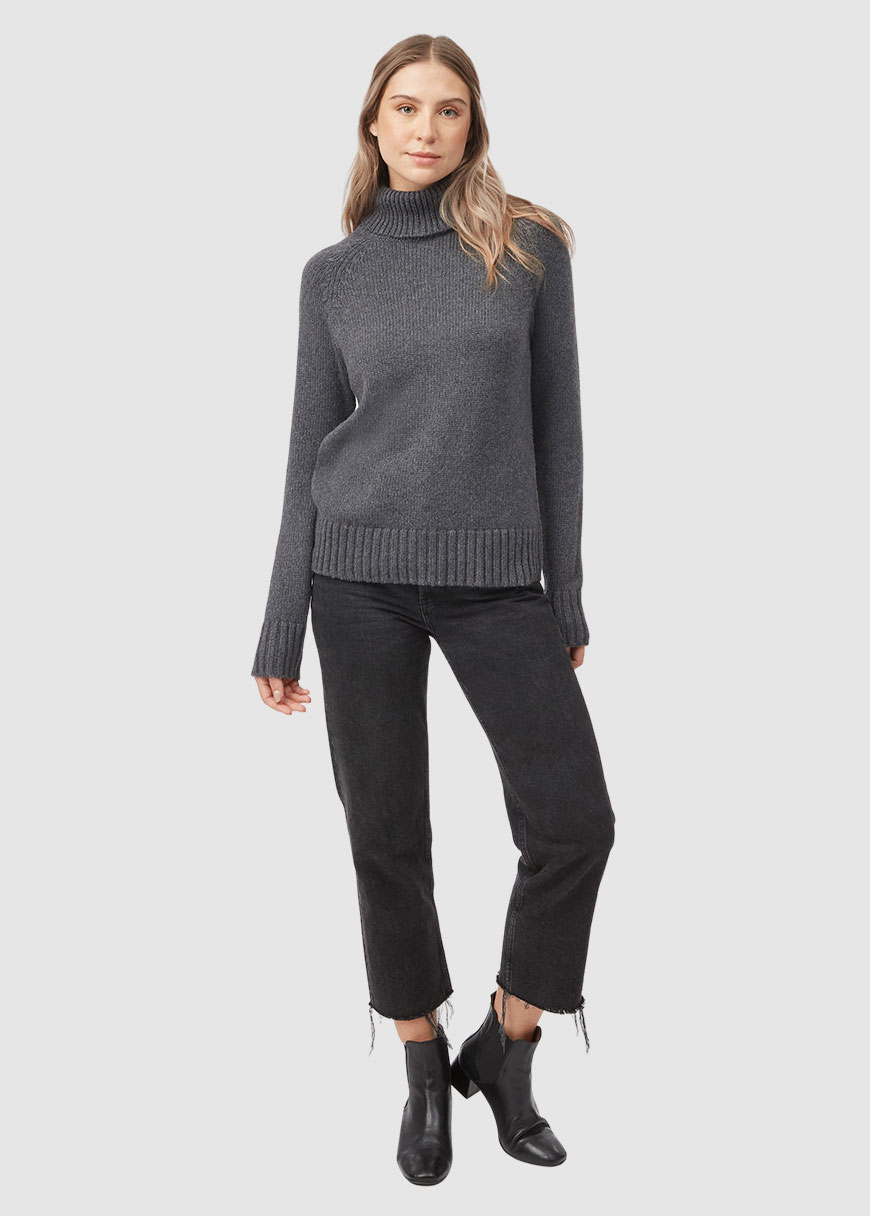 W Highline Wool Turtleneck Sweater W Highline Wool Turtleneck Sweater