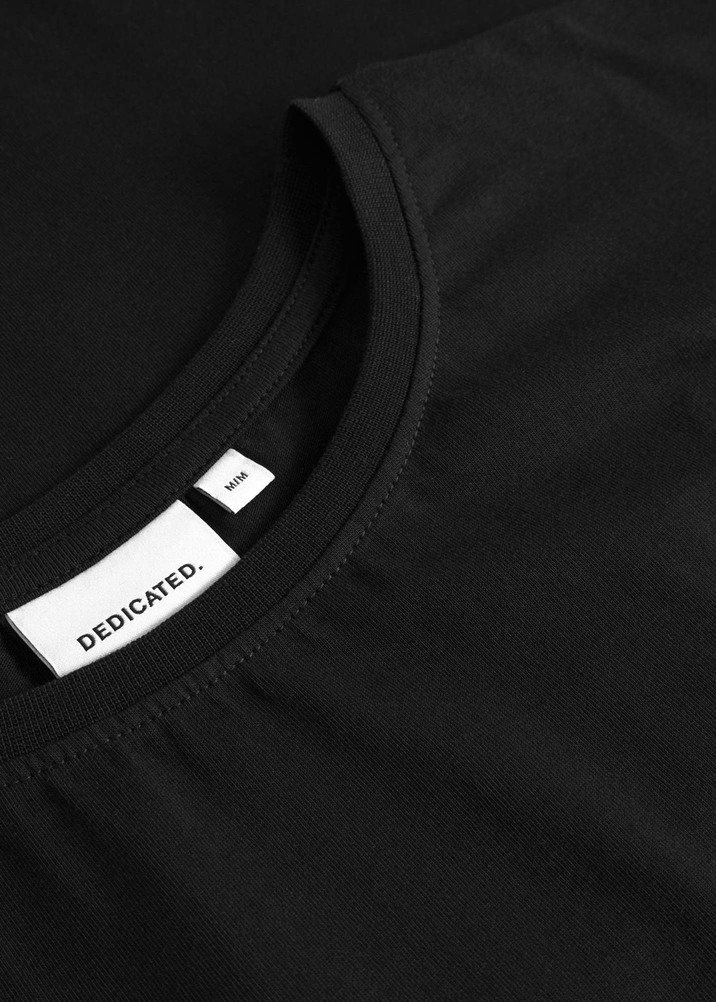 T-Shirt Visby Dandelion Emb Black T-Shirt Visby Dandelion Emb Black