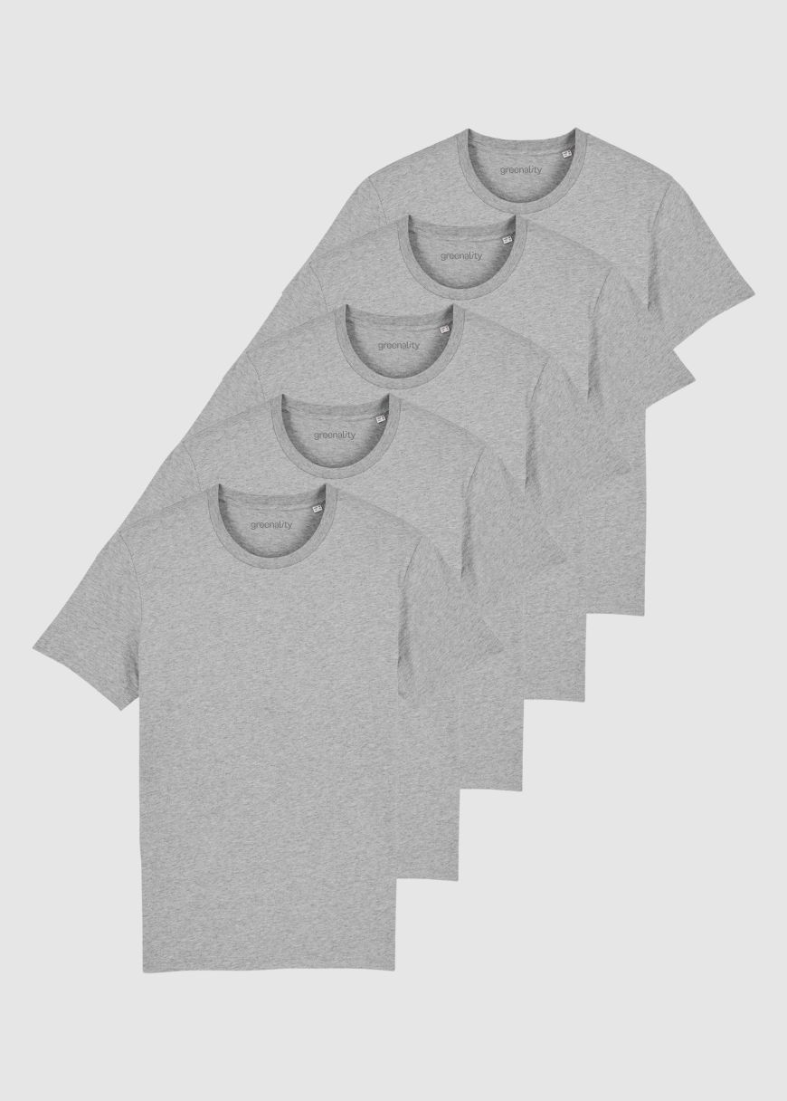 T-Shirt Medium Fit 5er Pack