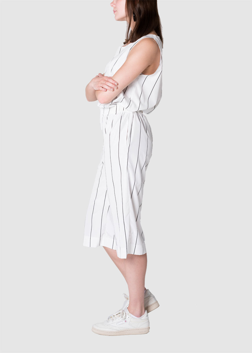 Top Rosa Black White Striped Top Rosa Black White Striped