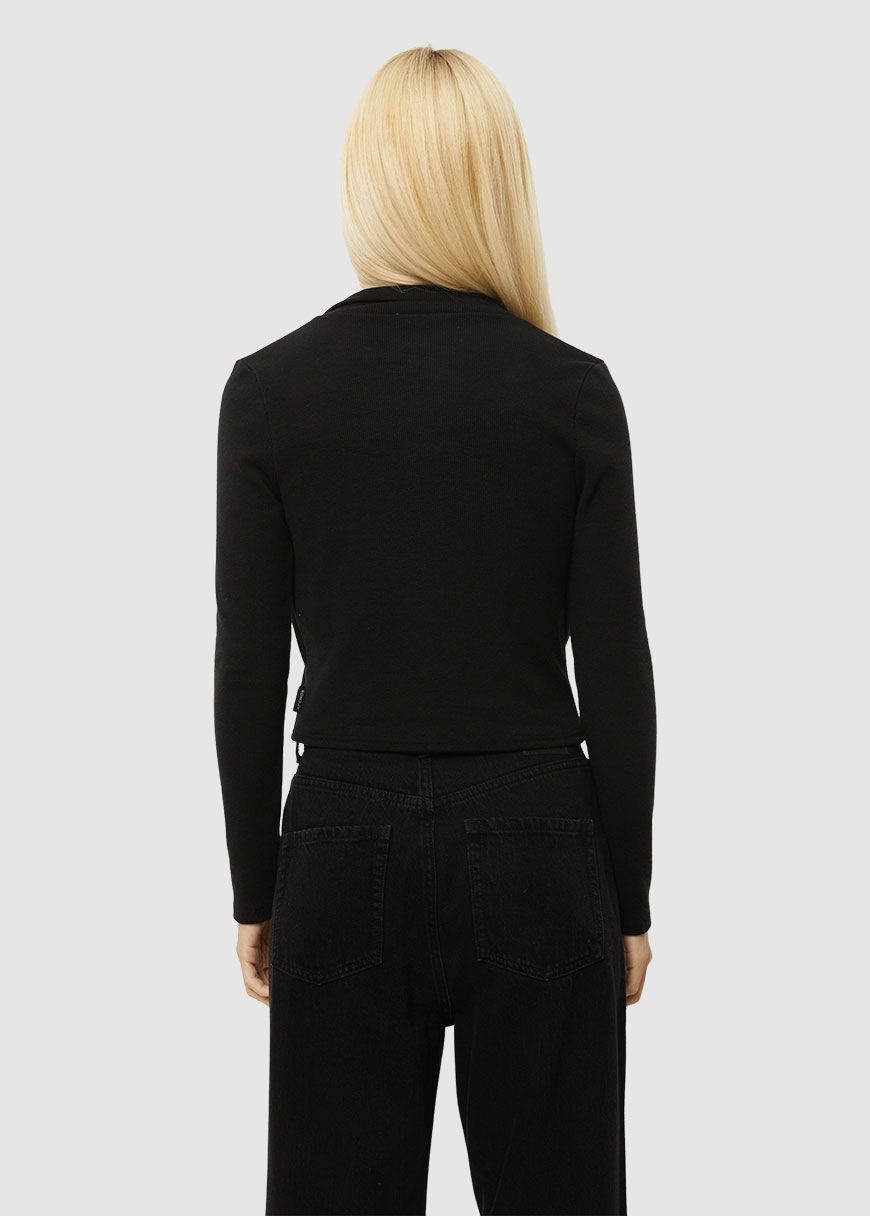 Eliza Hemp Rib Longsleeve Shirt