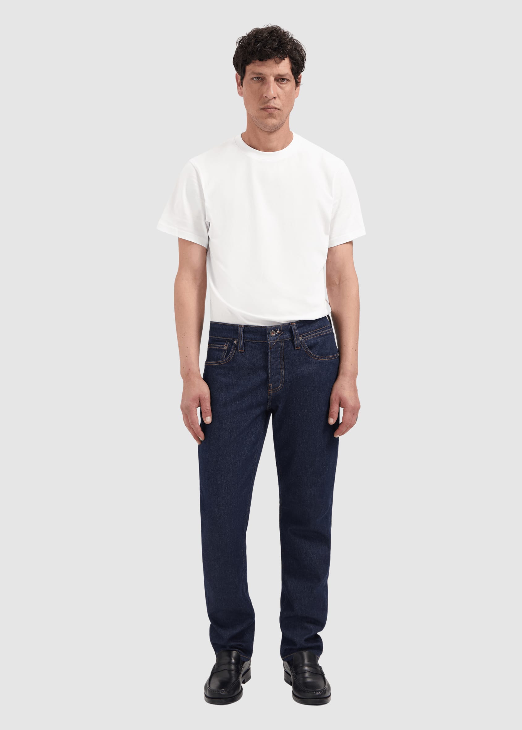 Jim Regular Slim Dark Rinse