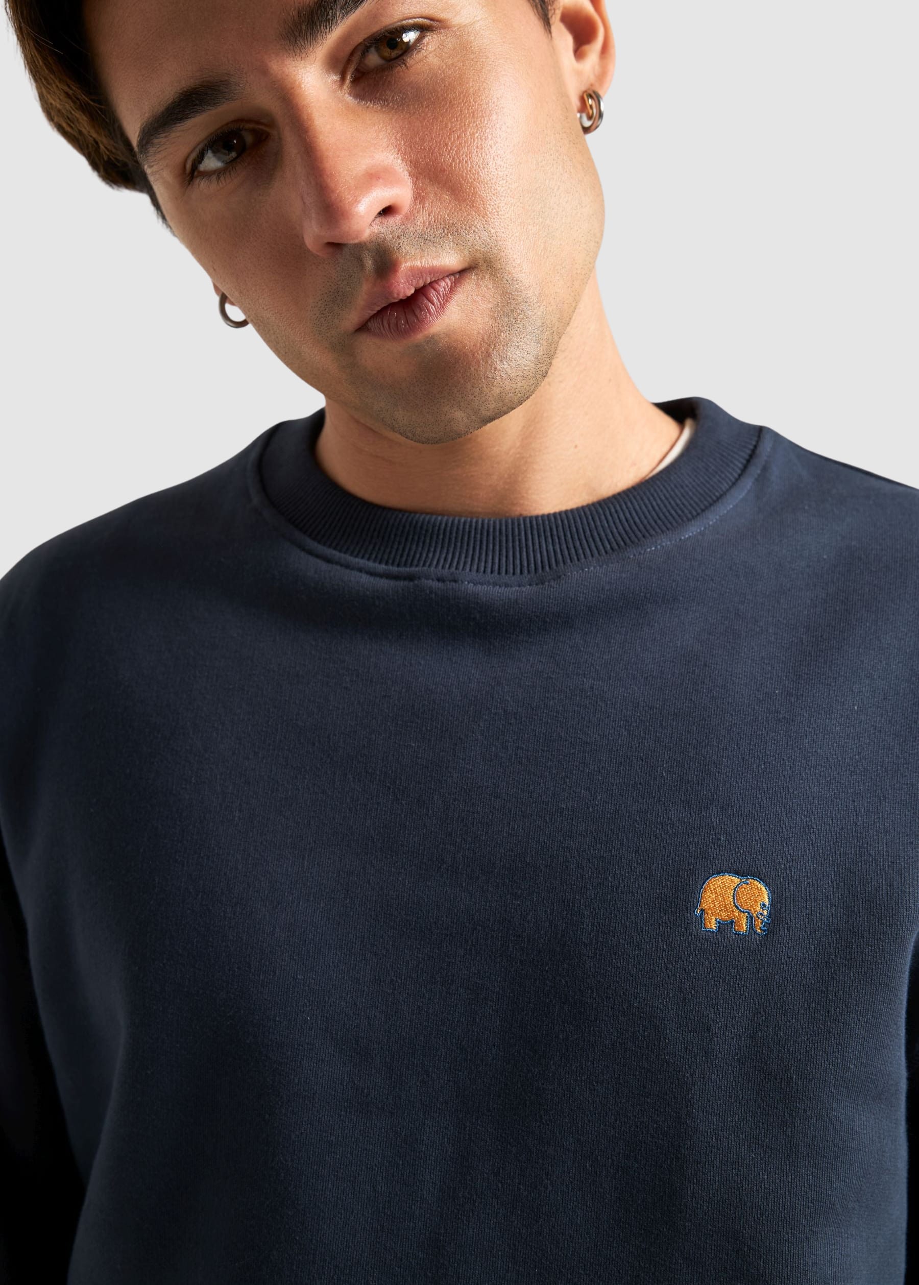 Organic Essential Sweater Trendsplant Blue