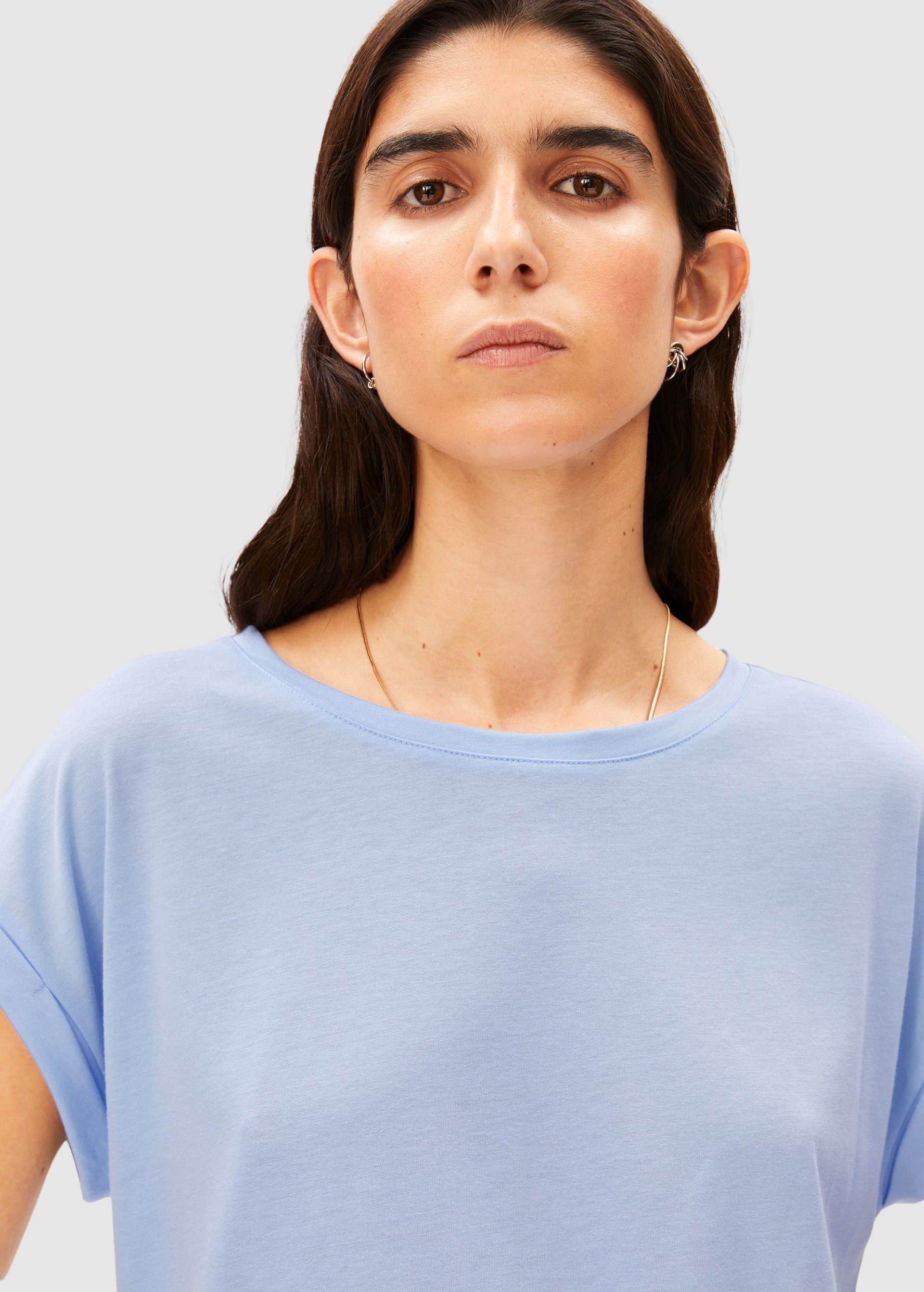 Jilaana T-Shirt Soft Blue