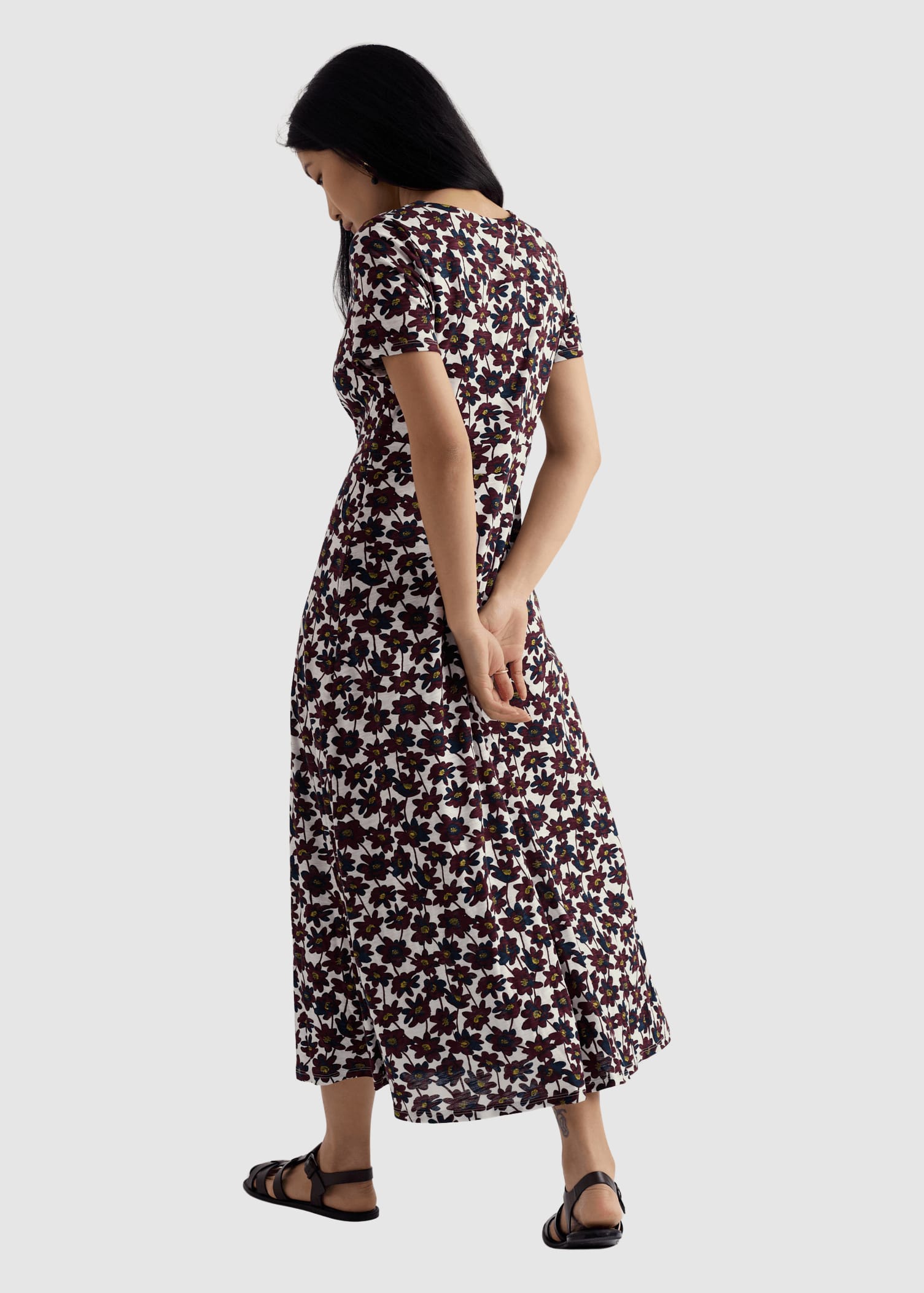 Chapelle Dress Inked Cosmos Chalk Chapelle Dress Inked Cosmos Chalk