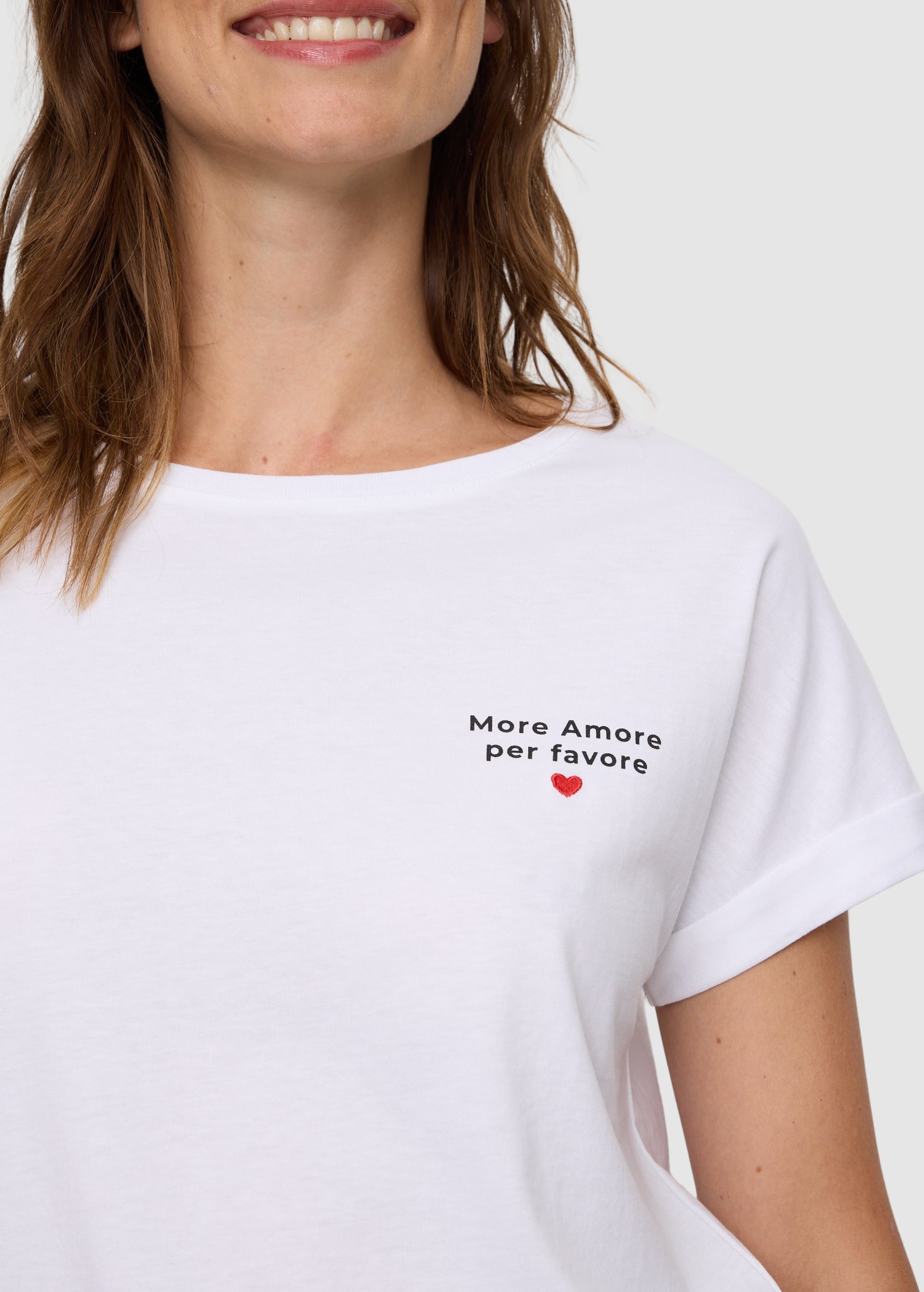 T-Shirt Cayenne More Amore White T-Shirt Cayenne More Amore White