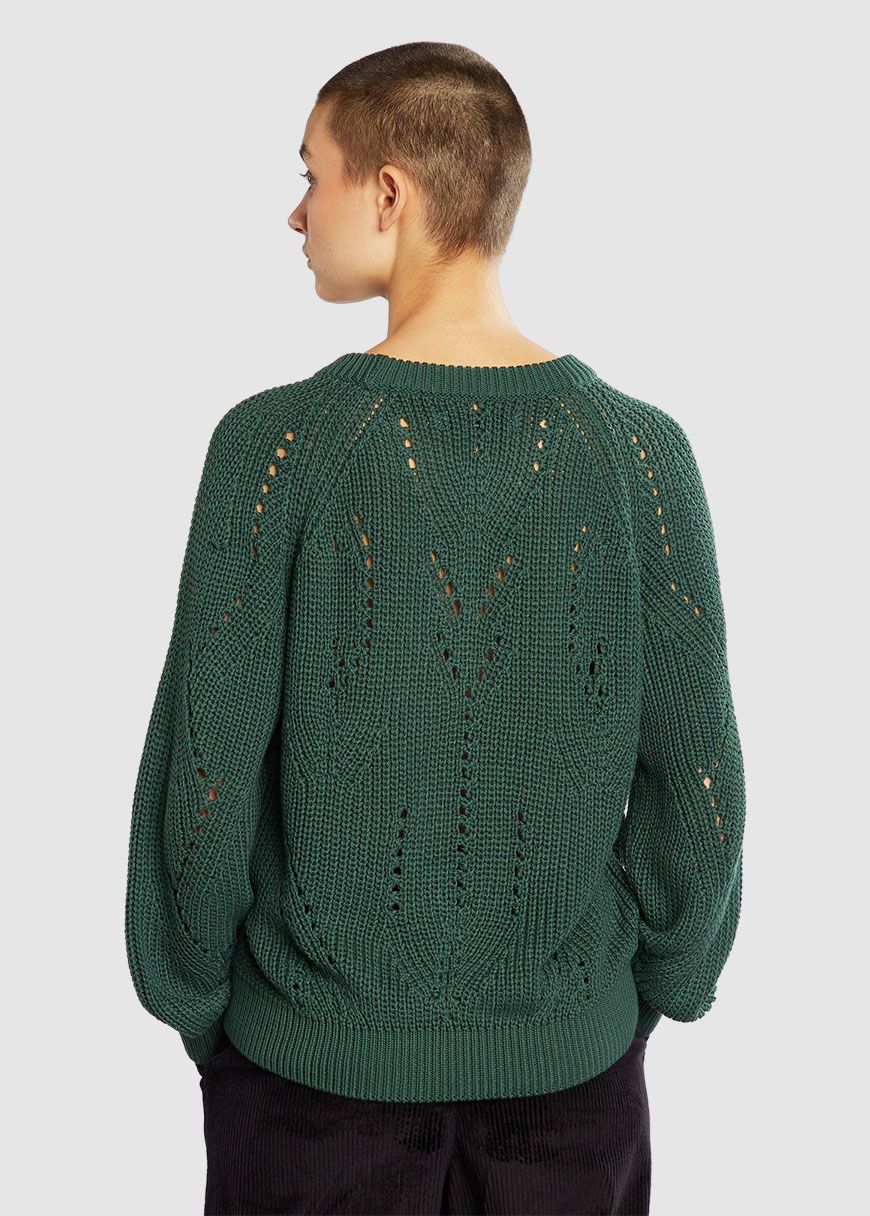 Sweater Ockelbo Pointelle Knit