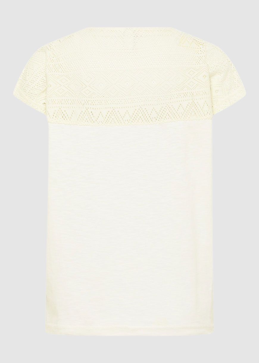 Shirt mit Spitzendetails Shirt mit Spitzendetails