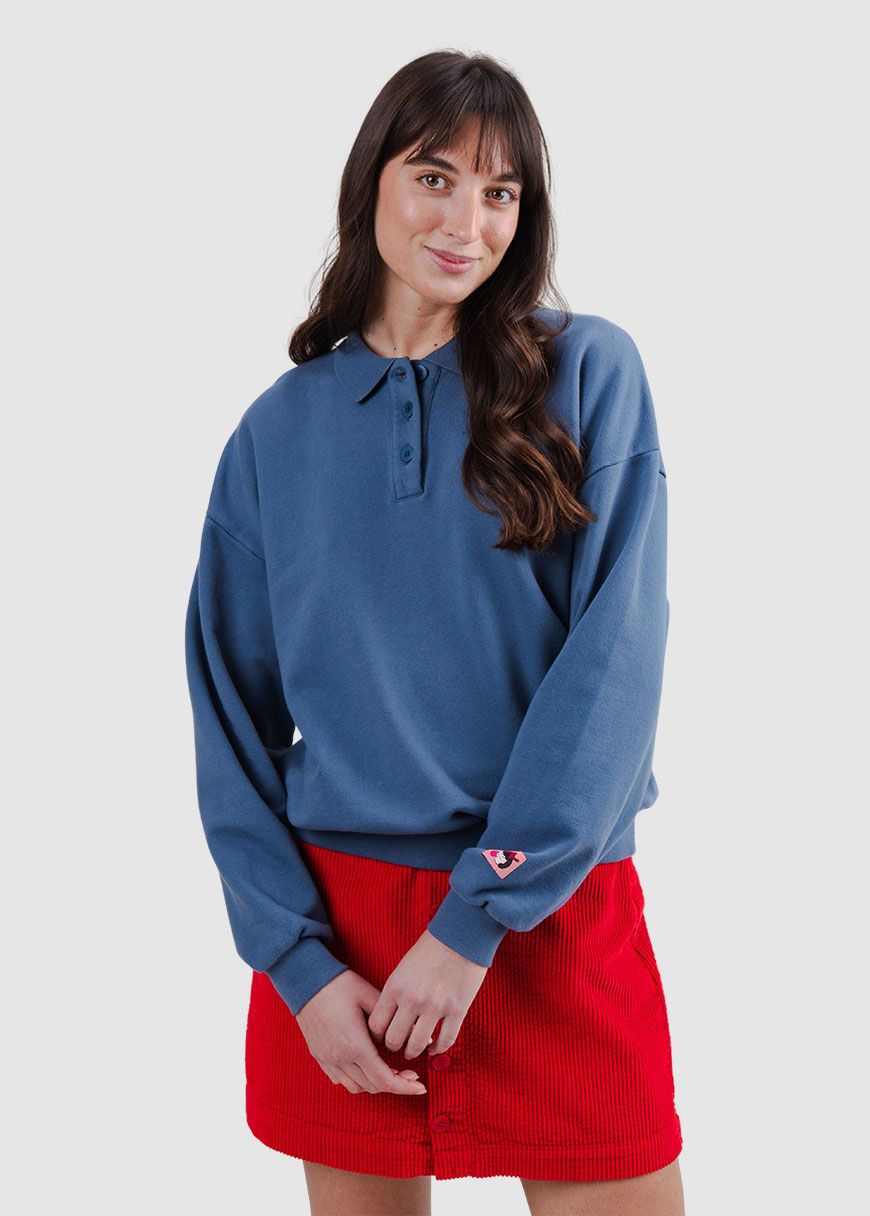 brava_brava_gum_polo_sweatshirt_AW_25_BRA_3993_Indigo_1_e379201d63 Brava Gum Polo Sweatshirt