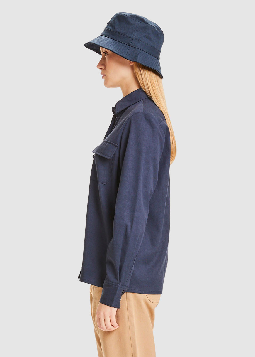 Juniper Tencel Patch Pockets Tencel Shirt Juniper Tencel Patch Pockets Tencel Shirt