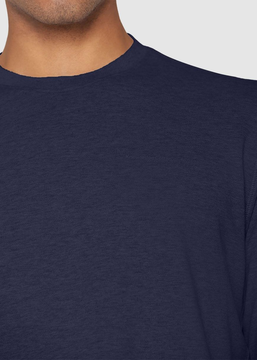 Regular Pique Long Sleeved Tee Regular Pique Long Sleeved Tee