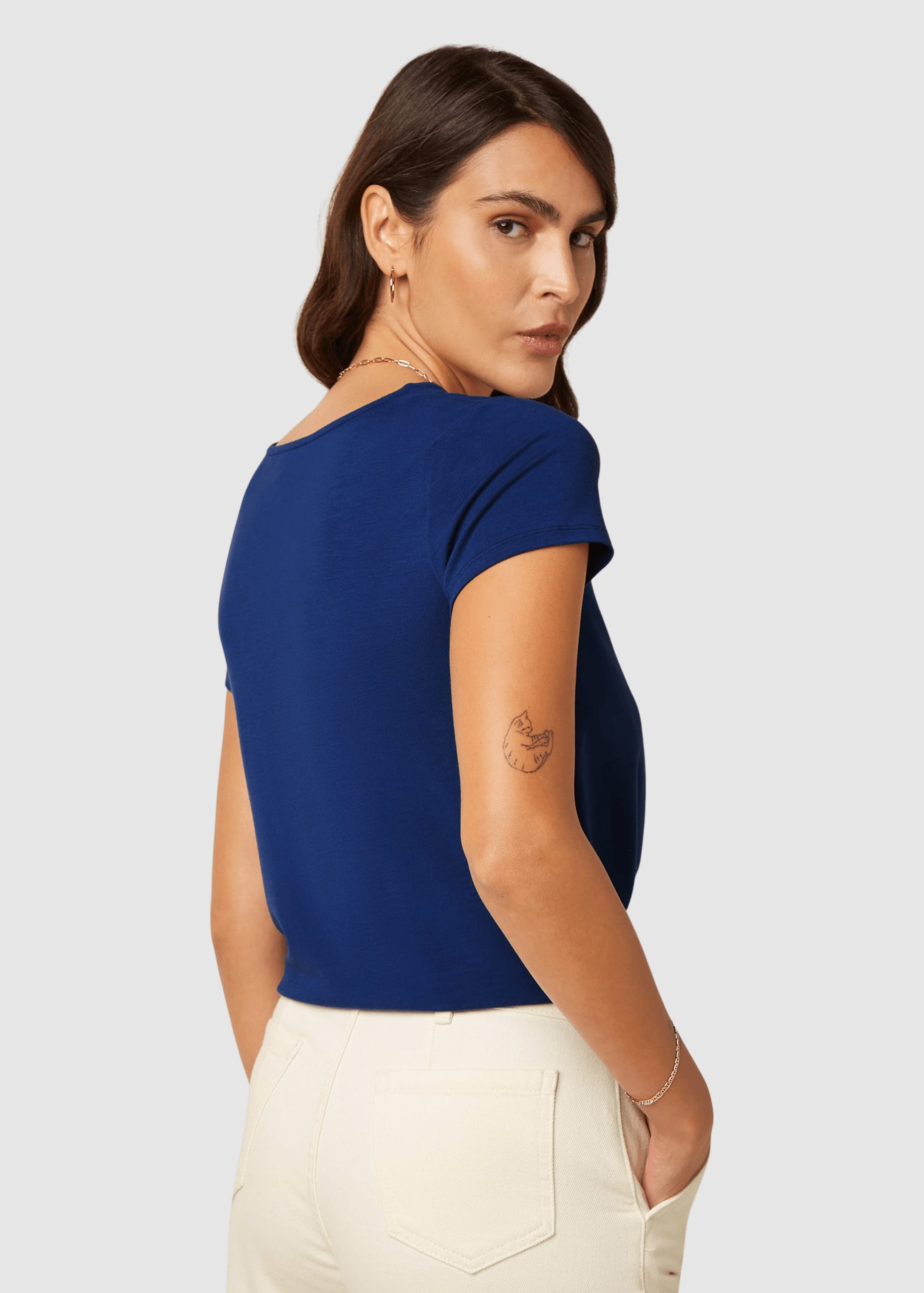 Knot Shirt Tulum Mazarine Knot Shirt Tulum Mazarine