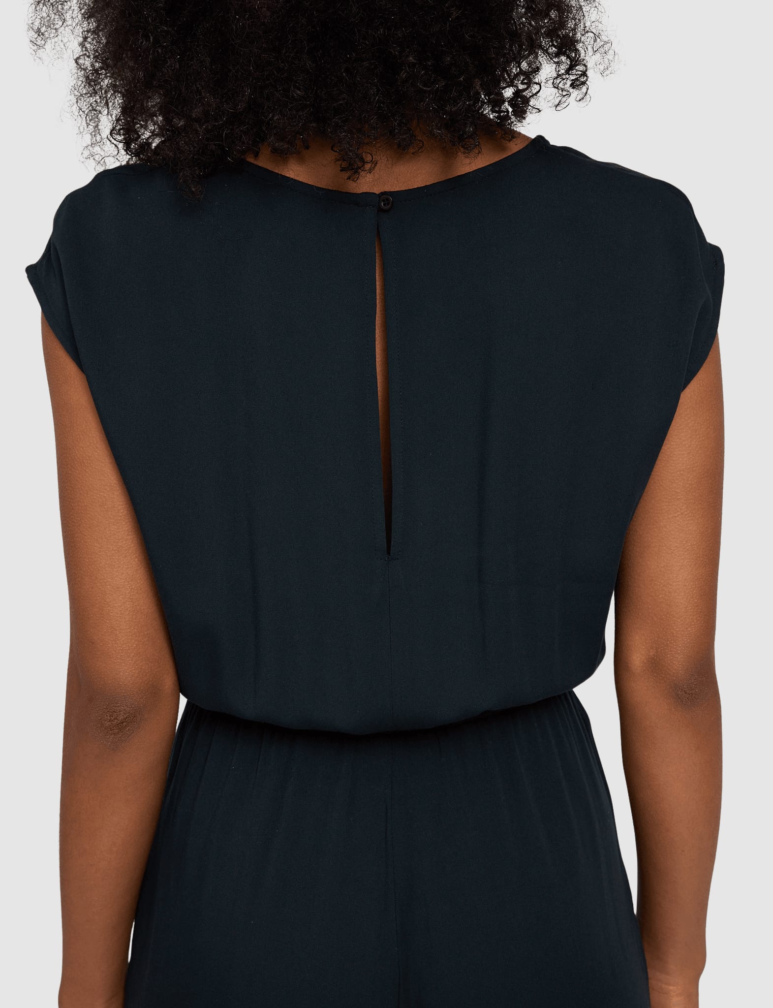 Viscose Jumpsuit Black Viscose Jumpsuit Black