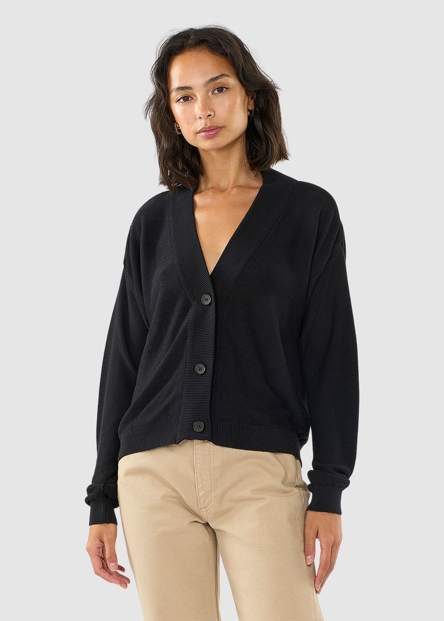 Basic Viscose Cardigan