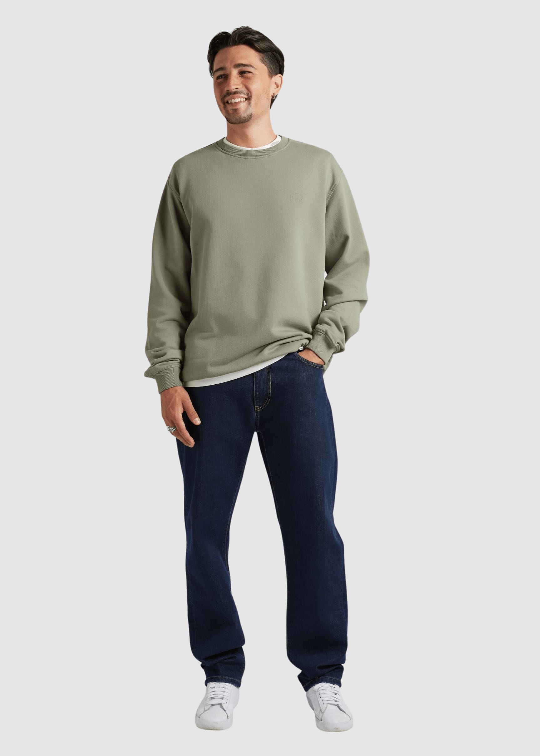 Essential Sweatshirt Agave Green