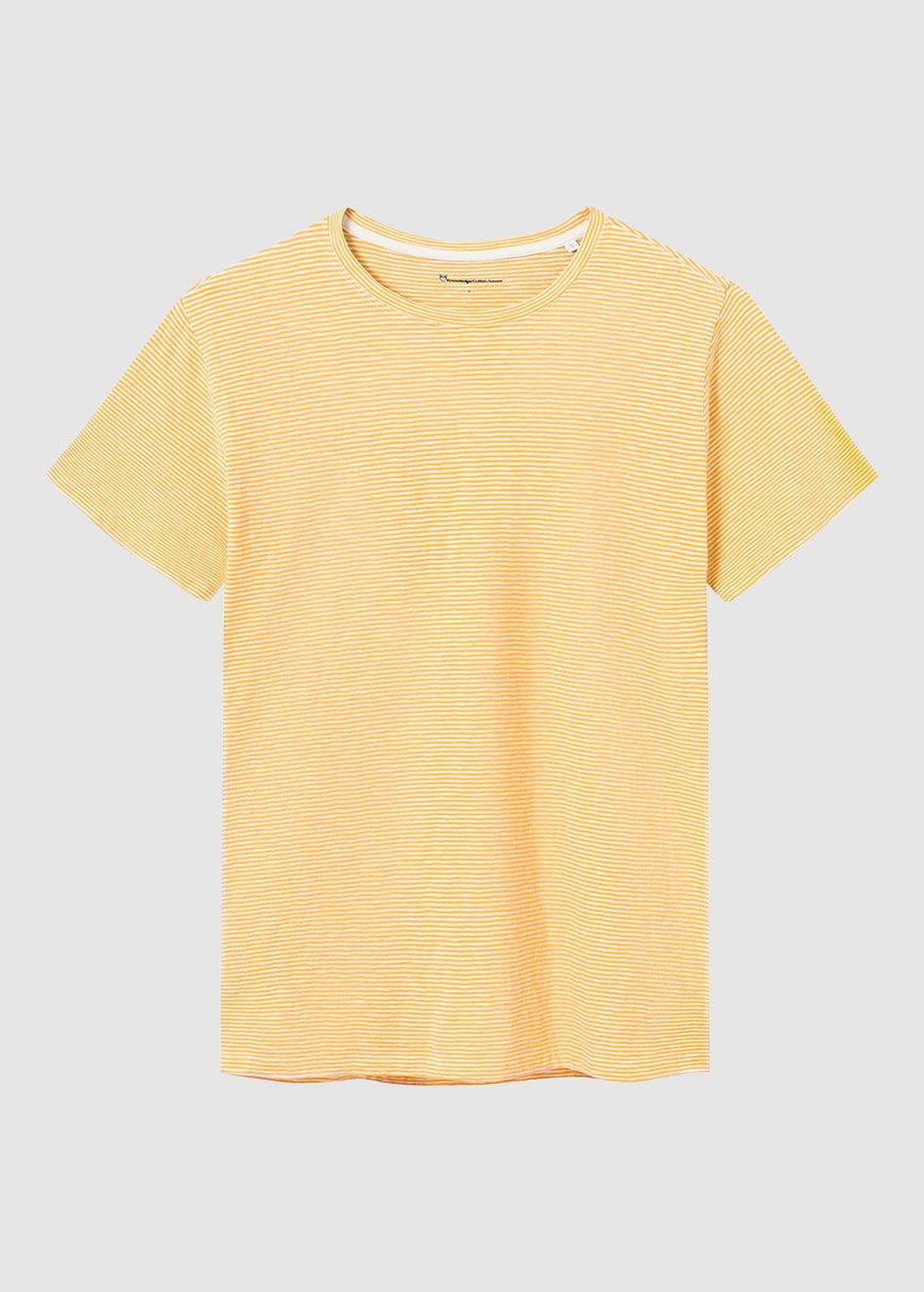 Narrow Striped Slub T-Shirt Narrow Striped Slub T-Shirt