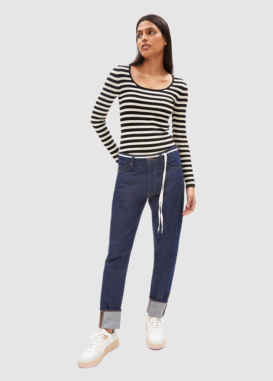Alaania Crewneck Stripes Alaania Crewneck Stripes