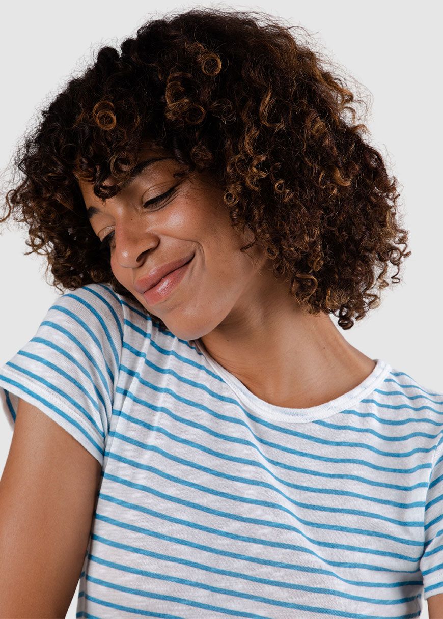 Stripes Slim Fit Tee Stripes Slim Fit Tee