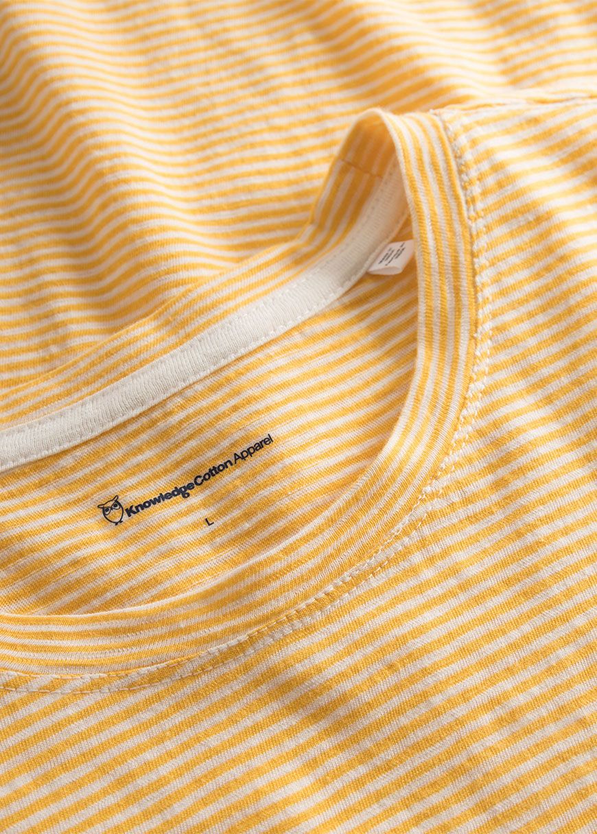Narrow Striped Slub T-Shirt Narrow Striped Slub T-Shirt