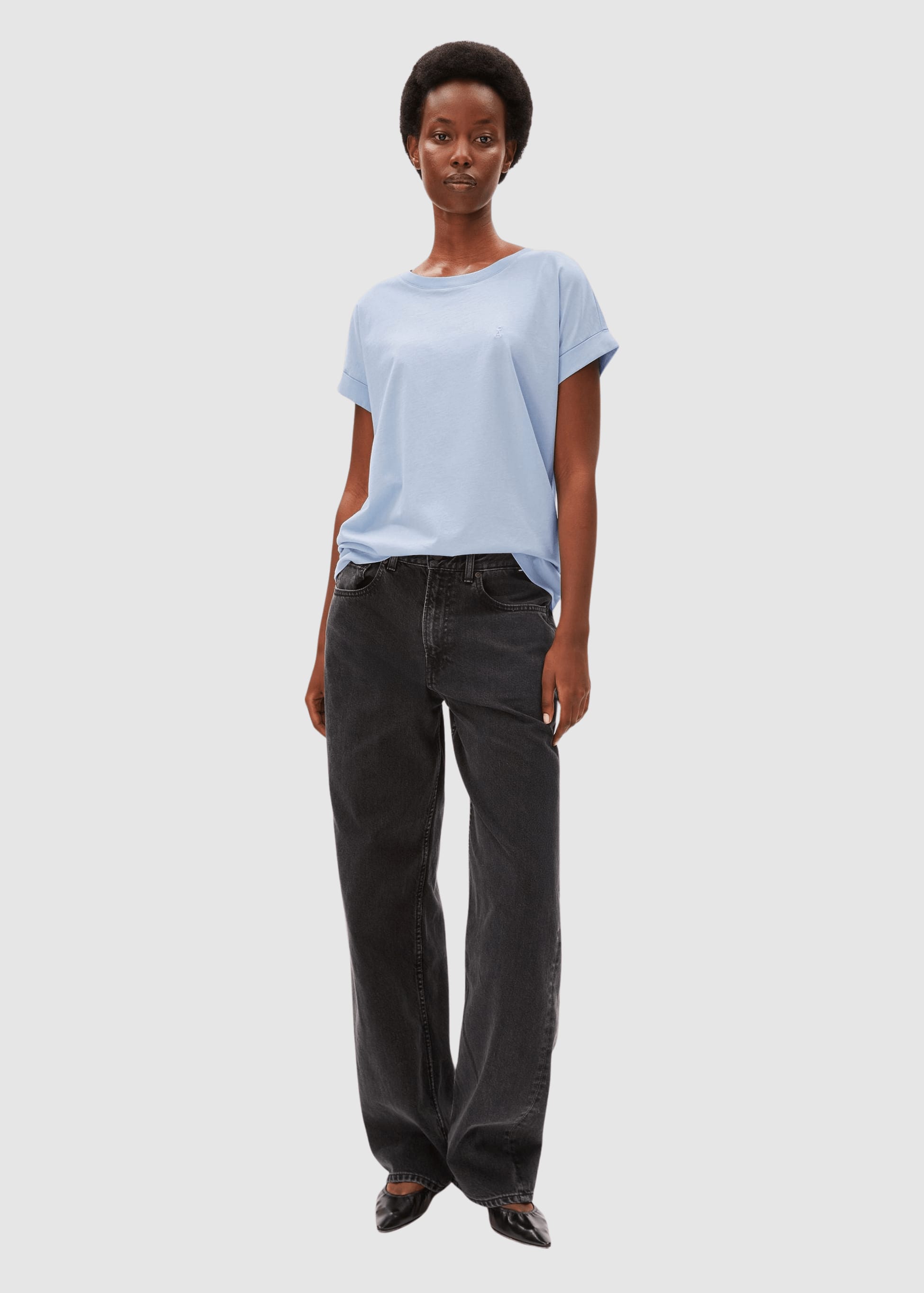 Idaara T-Shirt Soft Blue