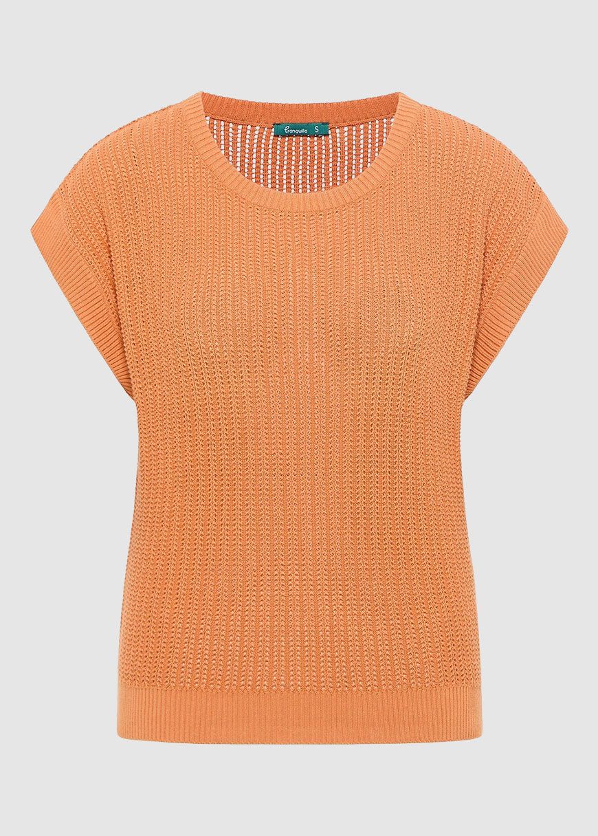 Lockeres Strick-Shirt Lockeres Strick-Shirt