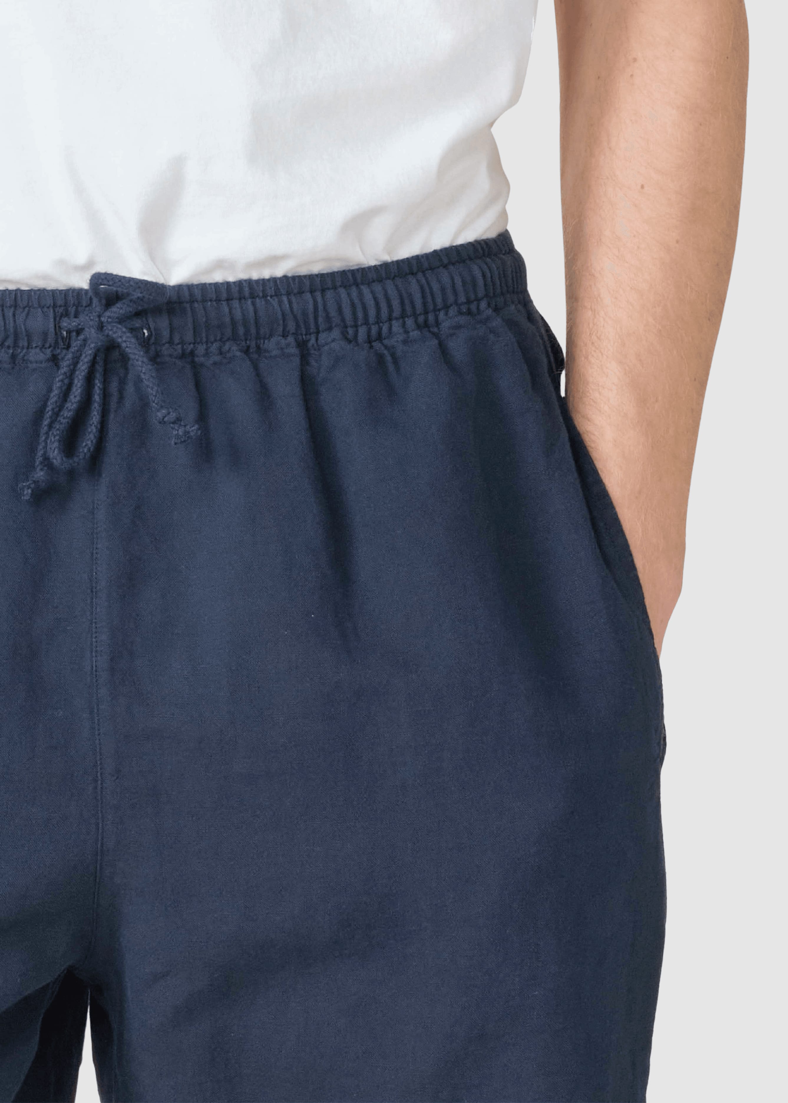 Bertram Linen Shorts Ocs Navy Bertram Linen Shorts Ocs Navy