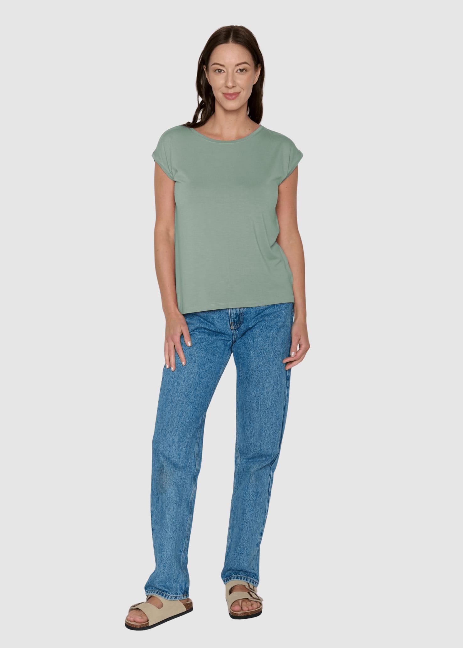 Basic Timid Shirts Pale Green