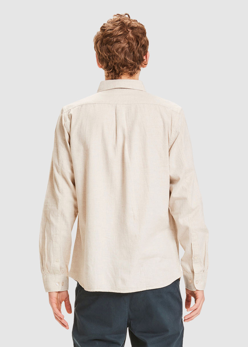Melangé Flannel Custom Fit Shirt Melangé Flannel Custom Fit Shirt