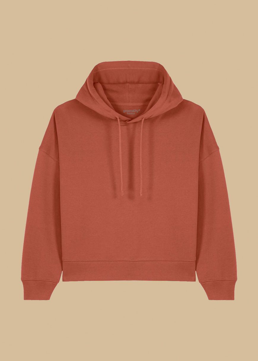Classic Hoodie Woman Heritage Brown