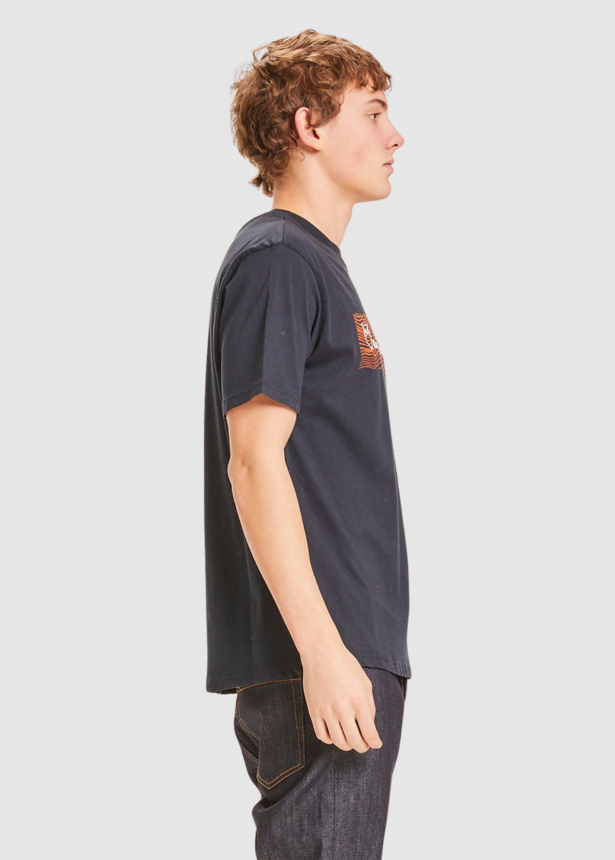 Alder Front Box Trademark Waves Tee Alder Front Box Trademark Waves Tee