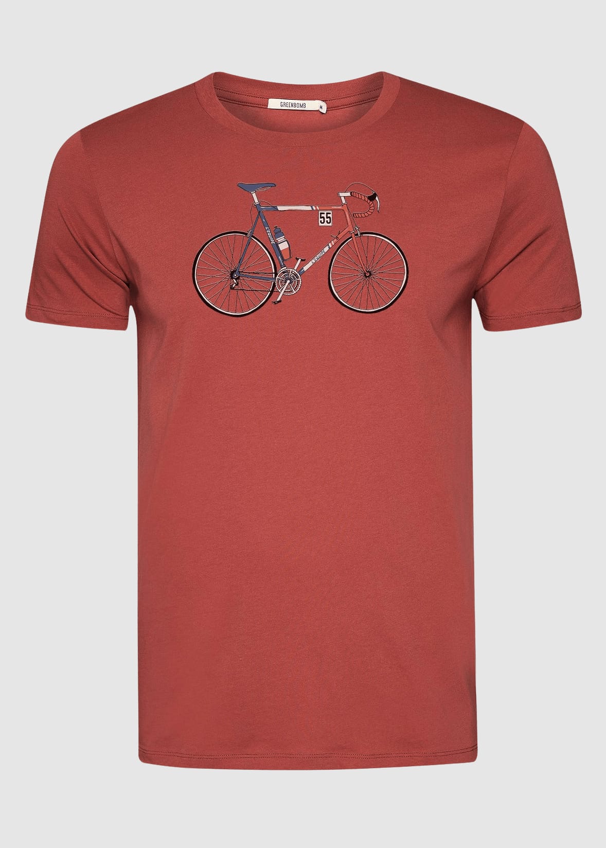 Bike Jacques Guide T-Shirt Sunset Red