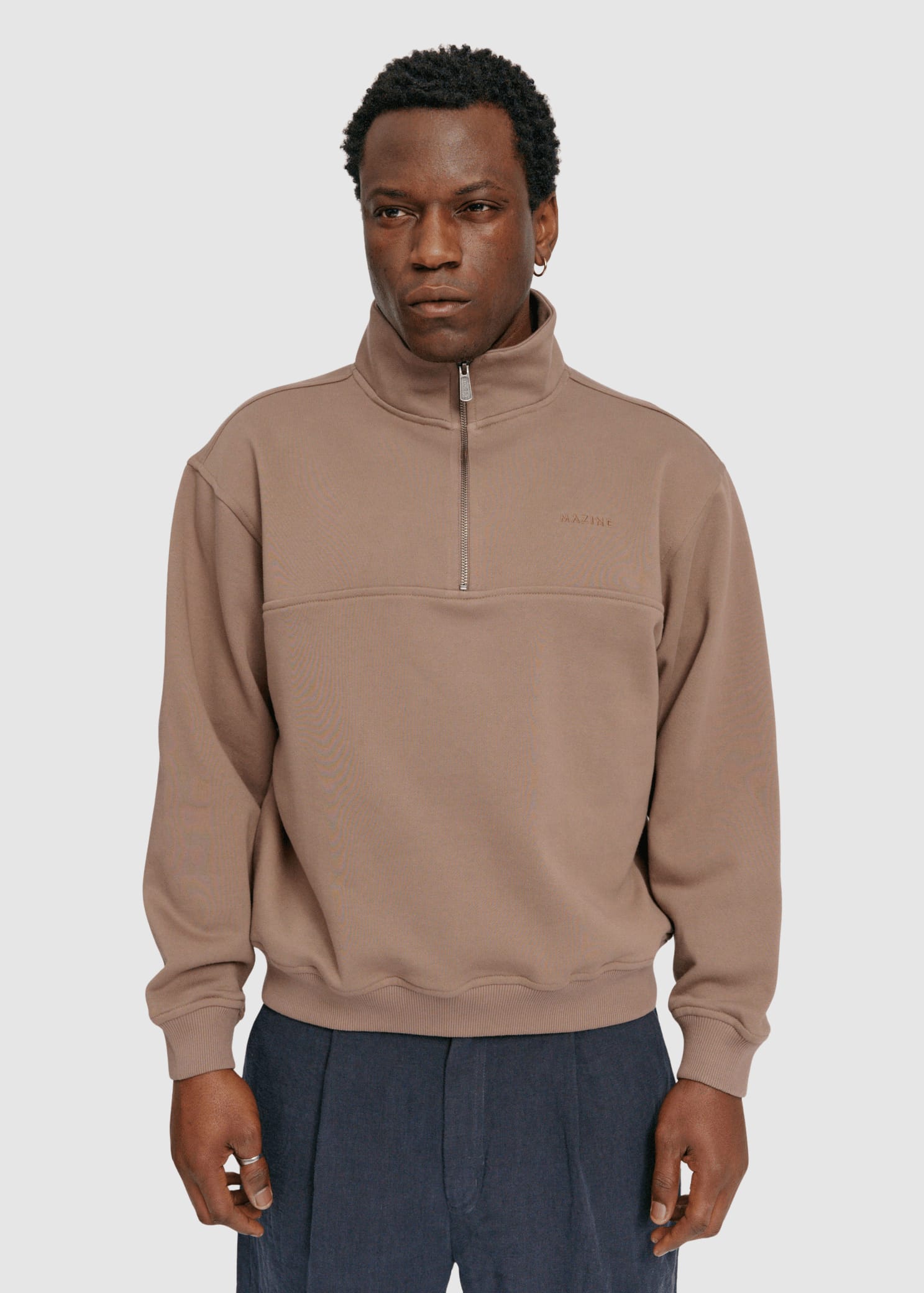 Sweat Troyer Grey Brown Sweat Troyer Grey Brown