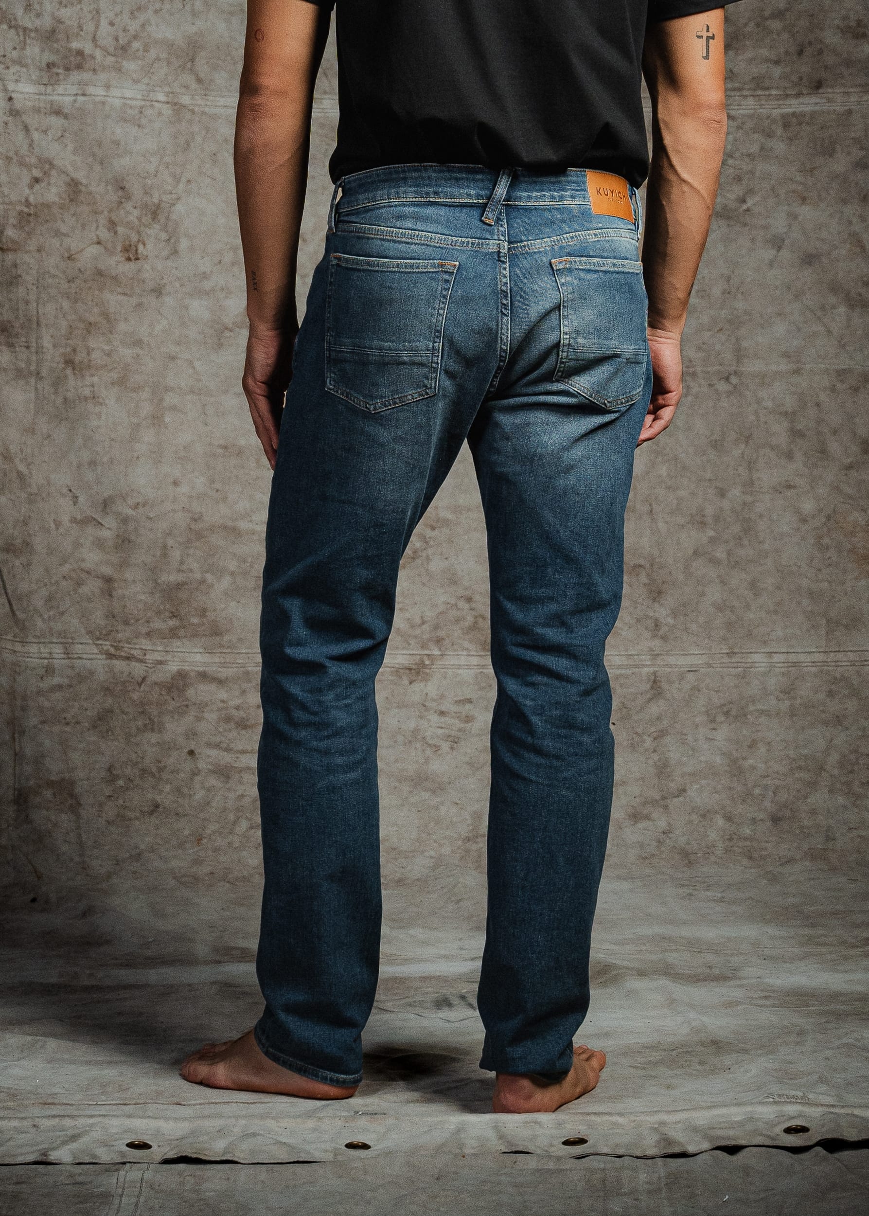 Jim Regular Slim Aged Indigo